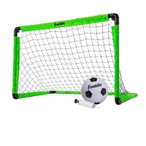 Franklin 36 Inch 914CM Soccer Goal with Ball and Pump 3ft Foldable set of 2